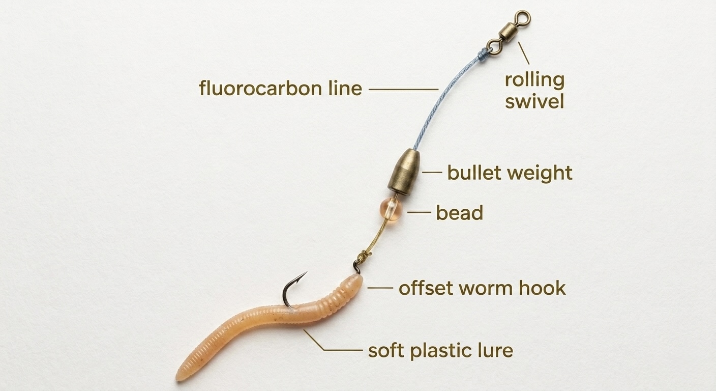 Texas Rig rig diagram